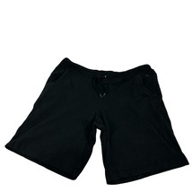 Danskin Women&#39;s Plus Size Black Drawstring Shorts Size 1X - £8.88 GBP