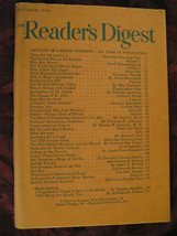 Reader&#39;s Digest October 1946 Octavus Roy Cohen Louis Bromfield Pearl Buck - £5.54 GBP