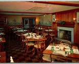 Old Wilcox Tavern Dining Room Charlestown RI UNP Chrome Postcard H13 - $11.83