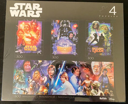 Star Wars - Collector&#39;s Edition 4-in-1 Jigsaw Puzzle Multipack - $40.00