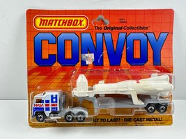 Vnt 1983 Matchbox CONVOY Diecast CY2 Kenworth COE NASA Rocket Transporter Truck - £24.90 GBP