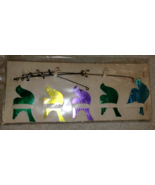 Vintage 1960&#39;s Hong Kong Mobile Attractive Reflective Metallic Doves - $119.06 MXN