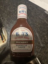 Ray&#39;s No Sugar Added Hickory BBQ Barbecue Sauce 18.5 oz Rays. 4 pack bundle - £31.62 GBP