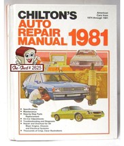 Chilton&#39;s 1981 Auto Repair Manual USA Cars 1974-1981 Hardcover - used - £7.78 GBP