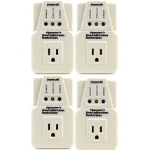4 Pcs Voltage Protector Brownout Surge Refrigerator 1800 Watts Appliance - £79.67 GBP