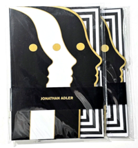 2 pack Jonathan Adler A5 Notebook 6x8.5 Inch 64 Die Cut Pages 64 Ruled - £20.55 GBP