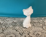 W4 - Cat - Small - Cute Ceramic Bisque Ready-to-Paint - $1.50