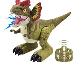 Allcele Dinosaur Toys, Dilophosaurus Rc Toys 1.31Ft Long With Light And ... - $64.59