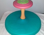 Playskool Sit N Spin Classic Spinning Activity Toy Teal Blue Red Hasbro  - $24.99
