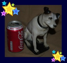 VINTAGE NIPPER DOG STATUE FIGURES FIGURINES ORNAMENTS HIS MASTERS VOICE HMV - £145.92 GBP