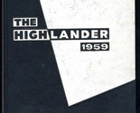 1959 Highland Park High School Highlander Yearbook Texas - $39.56