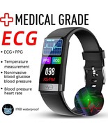 2023 New Healthy Blood Glucose New Smartwatch Men Ecg+ppg Lady Monitoring Blood - £53.74 GBP