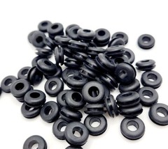 Rubber Cable Grommets for 5/16&quot; Panel Hole 3/16&quot; ID for 1/16&quot; Thick Wall Bushing - £8.26 GBP+