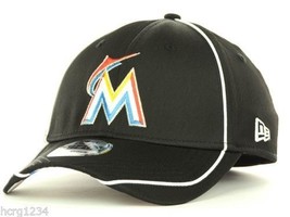 Florida/Miami Marlins New Era 39Thirty MLB Baseball Trainer Cap Hat M/L - £15.86 GBP