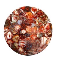 Natural Red Agate Coffee Custom End Dine Sofa Tops Table Handmade Mosaic Luxury - £193.13 GBP+