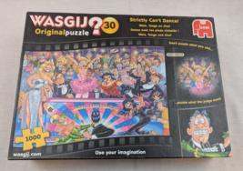 Wasgij Original #30 Strictly Can&#39;t Dance 1000pc Jumbo Puzzle Complete - $13.85
