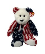 1999 TY Beanie Buddy  &quot;SPANGLE&quot; 13&quot; Large VINTAGE Patriotic Americana Stars - €9,81 EUR