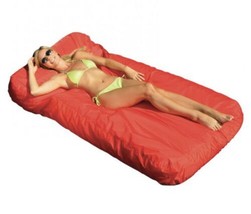 15030R Sunsoft Fabric Inflatable Mattress, Red Pool Float (pss) m25 - £234.64 GBP