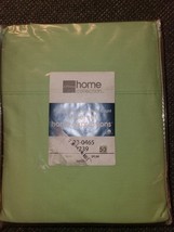 100% Cotton Twin Sheet Set 250 Thread Count JC Penney Sheets Mint Green  - $397.49 MXN