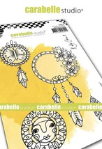 Carabelle Studio Boho Dreams By Kate Crane DreamCatcher Feather Dream Catcher A6 - £11.85 GBP