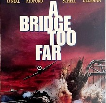 A Bridge Too Far Vintage VHS War Drama 1996  Connery Caine Caan Hopkins ... - $19.99