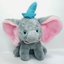 Vintage Dumbo Plush Disneyland Disney Elephant Stuffed Animal 13&quot; Blue Hat  - $371.47 MXN