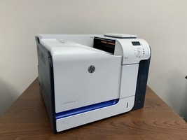 HP Color LaserJet M551N Laser Printers Nice Low Page Counts!  CF081A - £286.86 GBP
