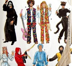 Halloween Costumes Simplicity Vintage Sewing 6646 Scream 2000 Mortal Kom... - £31.38 GBP