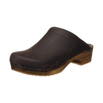 Sanita Chrissy Open, Womens Clogs and Mules, Antique Brown, 45 EU  - $190.00