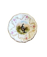 PM Bavaria Game Bird Plate 8.75&quot; Porzellanfabrik Moschendorf  ca. 1895-1910 - $38.01 CAD