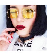 New retro small square sunglasses fashion personality men and women trend - £20.33 GBP