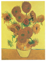 18x24&quot;Decoration CANVAS.Interior room art.Van Gogh yellor flowers vase.6636 - $58.41