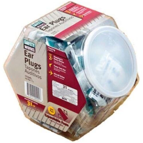Safety Works 242349 Tru-Guard Pair Foam Ear Plugs in Fishbowl Display - $52.58