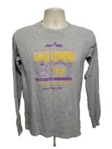 2015 NYRR Fred Lebow Cross Country Championships Adult M Gray Long Sleeve TShirt - £11.87 GBP