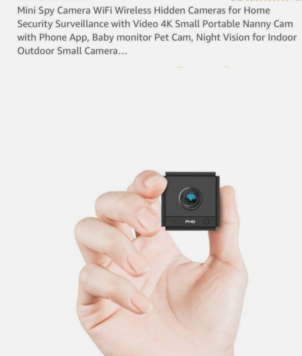 1080P Mini Camera WiFi HD IP Night Vision Camcorder Home Security Video ... - $19.68