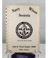 Naval Enlisted Wives Secrets Cookbook 1984 John D. Wood Chapter 10066 Mo... - $53.05 CAD