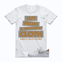 CLOTH Shirt to match Air Force1 Low NOLA Silver Glitter Metallic Gold University - £23.97 GBP+