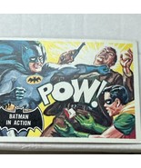 1966 Topps Batman in Action Black Bat “POW!” #15 - Nice Vintage Card! - £4.43 GBP
