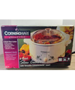 Corningware Stoneware Crockpot Slow Cooker 6 Quart Callaway Ivy SC-6026 ... - $1,844.42 MXN