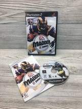 Madden NFL 2003 (Sony PlayStation 2, 2002) Clean Disc Tested With Manual Rams￼ - £4.66 GBP