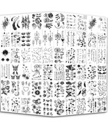 Yazhiji 60 Sheets Tiny Temporary Tattoos – Waterproof Moon Stars Constel... - €11,35 EUR