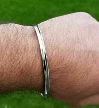 Stainless steel kara bangle sikh one edge kada singh kaur punjabi bracelet r6 - £10.09 GBP+