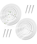 Therwen 10” Round Ceiling Vent Cover Diffuser HVAC Duct Grille Set of 2 ... - $59.96 CAD