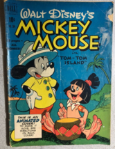 Micky Mouse In TOM-TOM Island (1950) Dell Four Color Comics #304 Good - £15.95 GBP