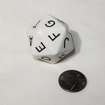 Scattergories Board Game Replacement Part 20-sided Die EUC - £7.15 GBP
