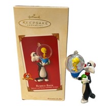 2003 Hallmark Keepsake Ornament Sylvester and Tweety Looney Tunes Bubble Bath - £9.59 GBP