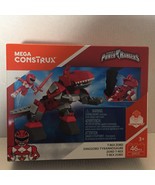NEW Mega Contrux Power Rangers T-Rex Zord 46 Pcs Set - $42.05 CAD