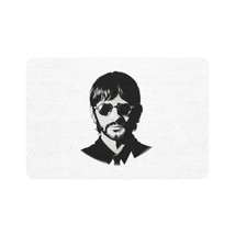 Personalized Ringo Starr Dog and Cat Food Mat Non-Slip Printed Fabric Design Pra - £24.65 GBP