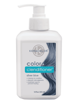 KeraColor Color Clenditioner - Silver Blue, 12 ounce