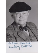 Dudley Sutton William Makepeace Emmerdale Farm Hand Signed Photo - £8.65 GBP